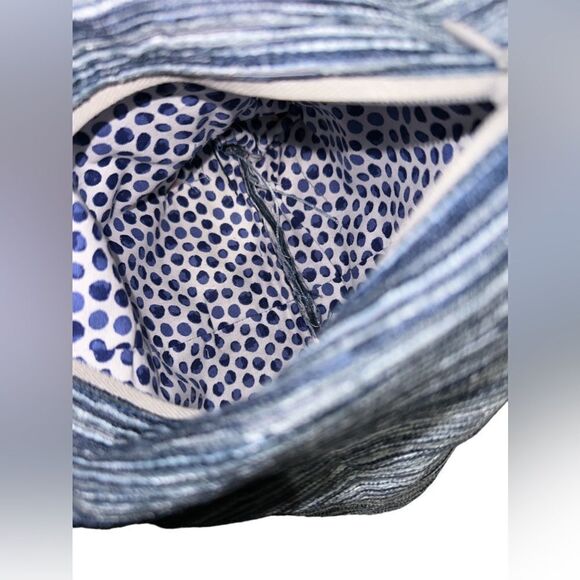 Beautiful multipurpose blue Pyramid Zipper Tote/purse Bag - Picture 5 of 6